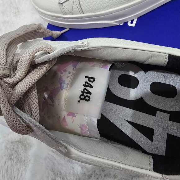 P448 Jack Perforated Sneakers Prism Women's Size 42 NEW NIB - Picture 9 of 9